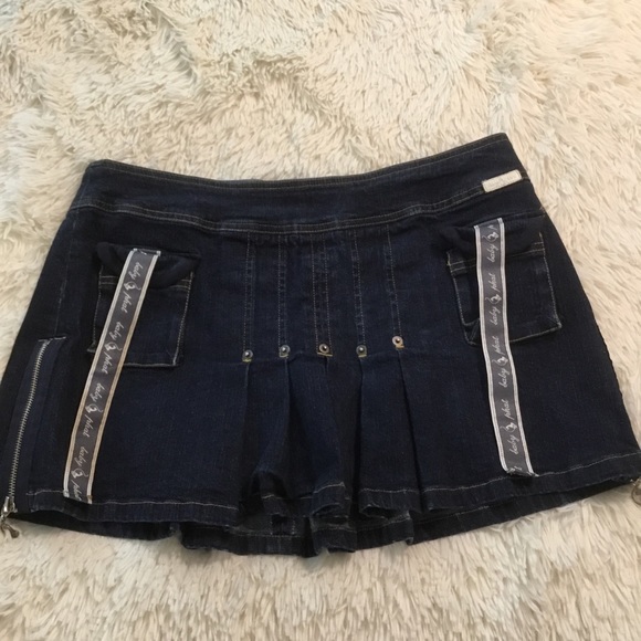 baby phat denim skirt